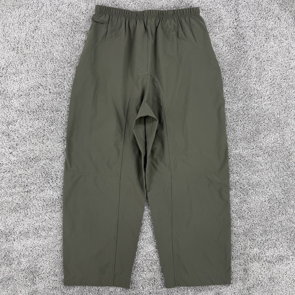 Lululemon Lightweight Mid-Rise Barrel-Leg Cropped Pant Women's 8 Green Swift - Picture 8 of 8